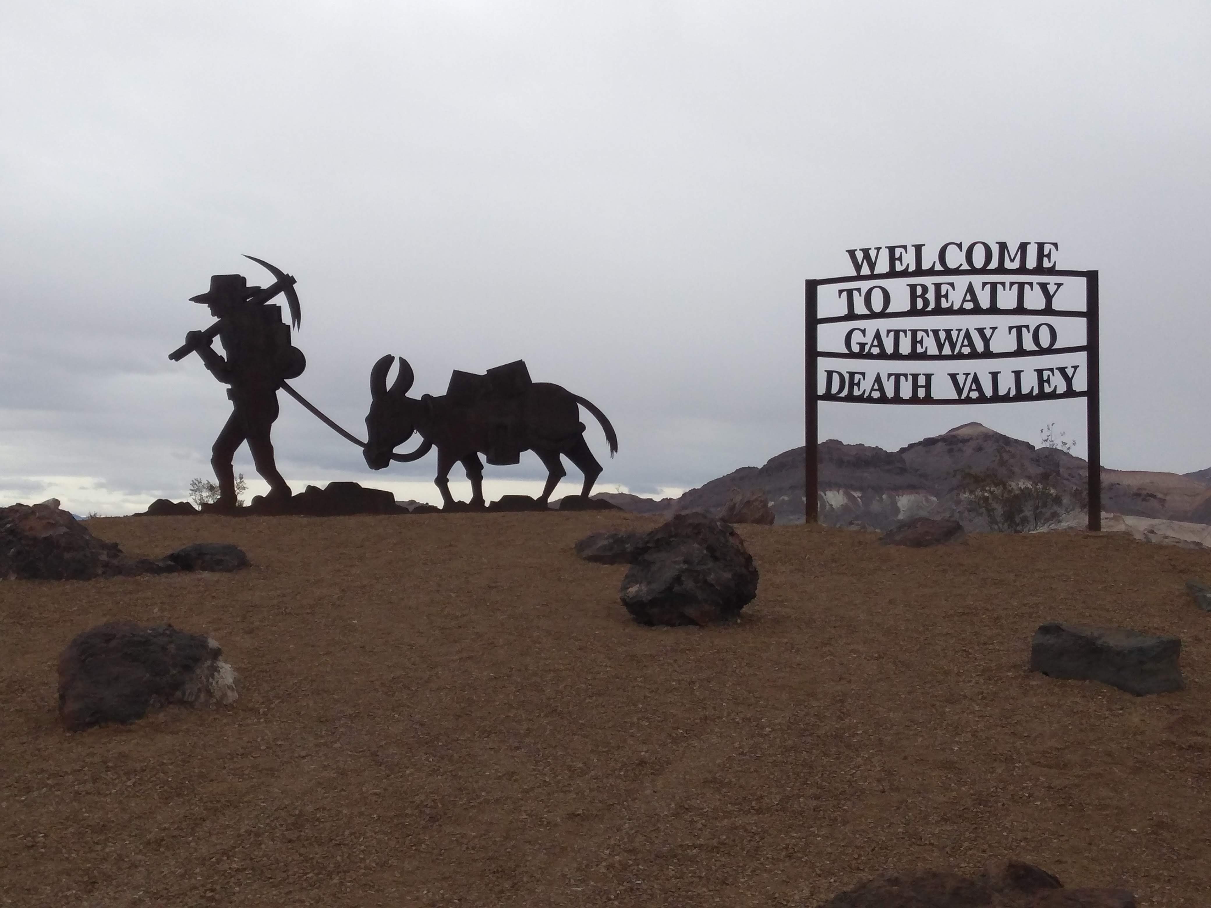 Beatty, Nevada Beer Bikes and Campfires