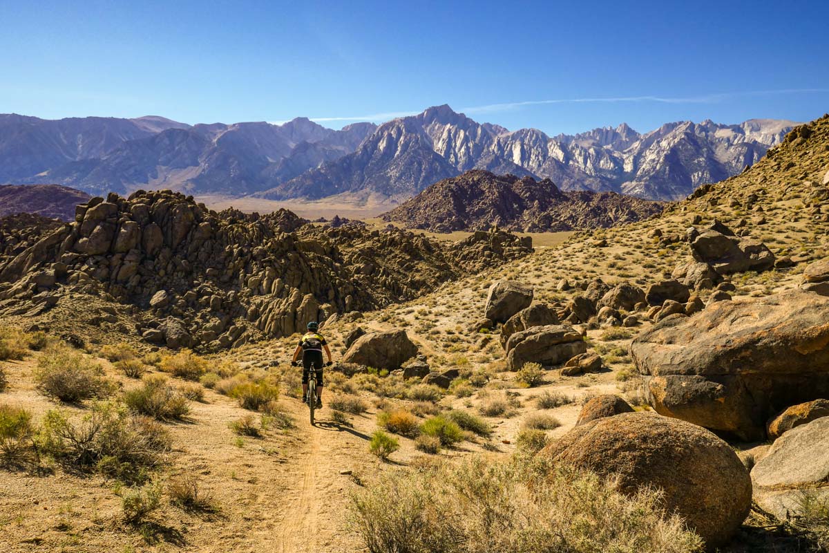 Alabama Hills Ride - Beer Bikes and Campfires .com